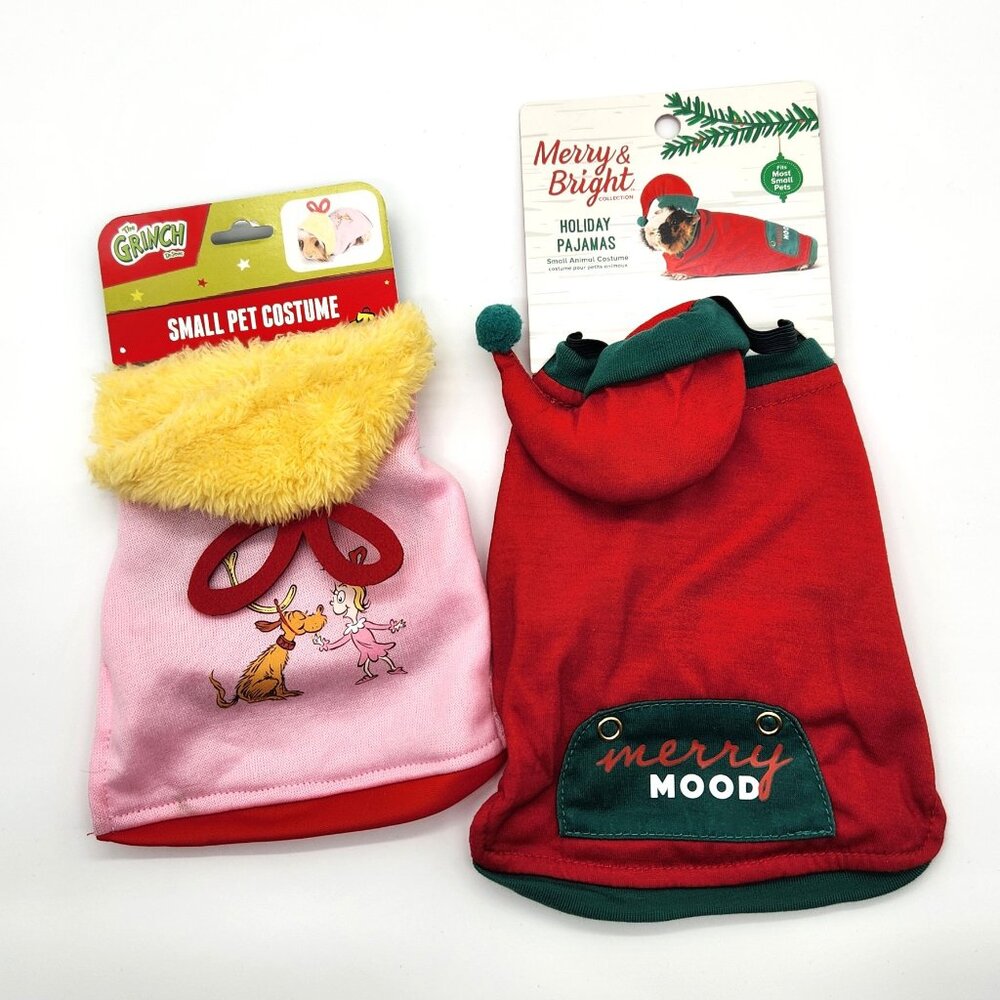 Holiday Small Pet Costume Bundle (For Guinea Pigs & Other Small Pets)
